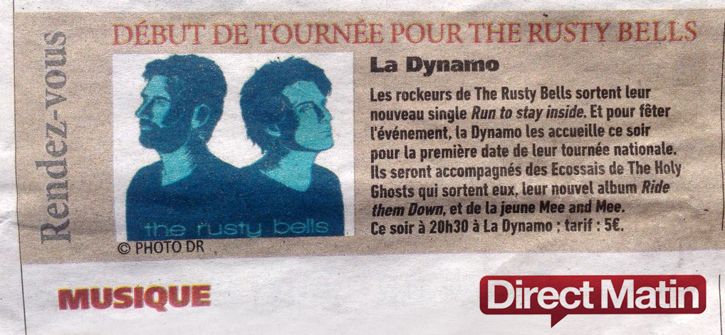 Newspaper – Direct Matin 2
